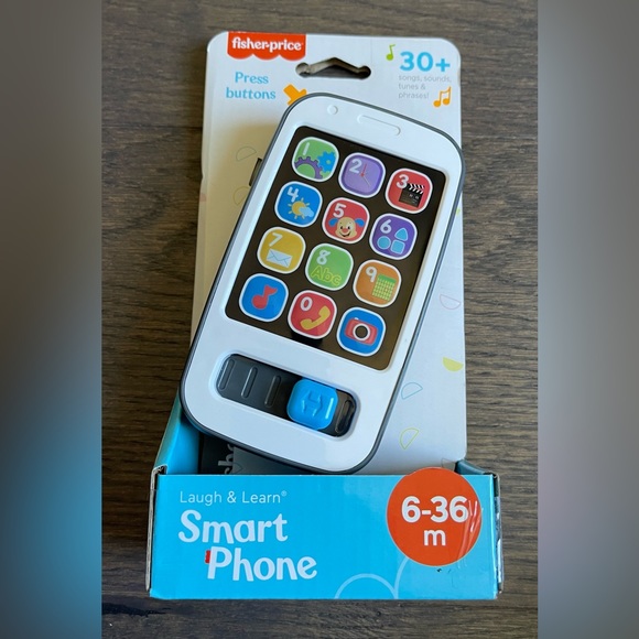 Fisher-Price Laugh & Learn Smart Phone Electronic - New In Box - Picture 2 of 4